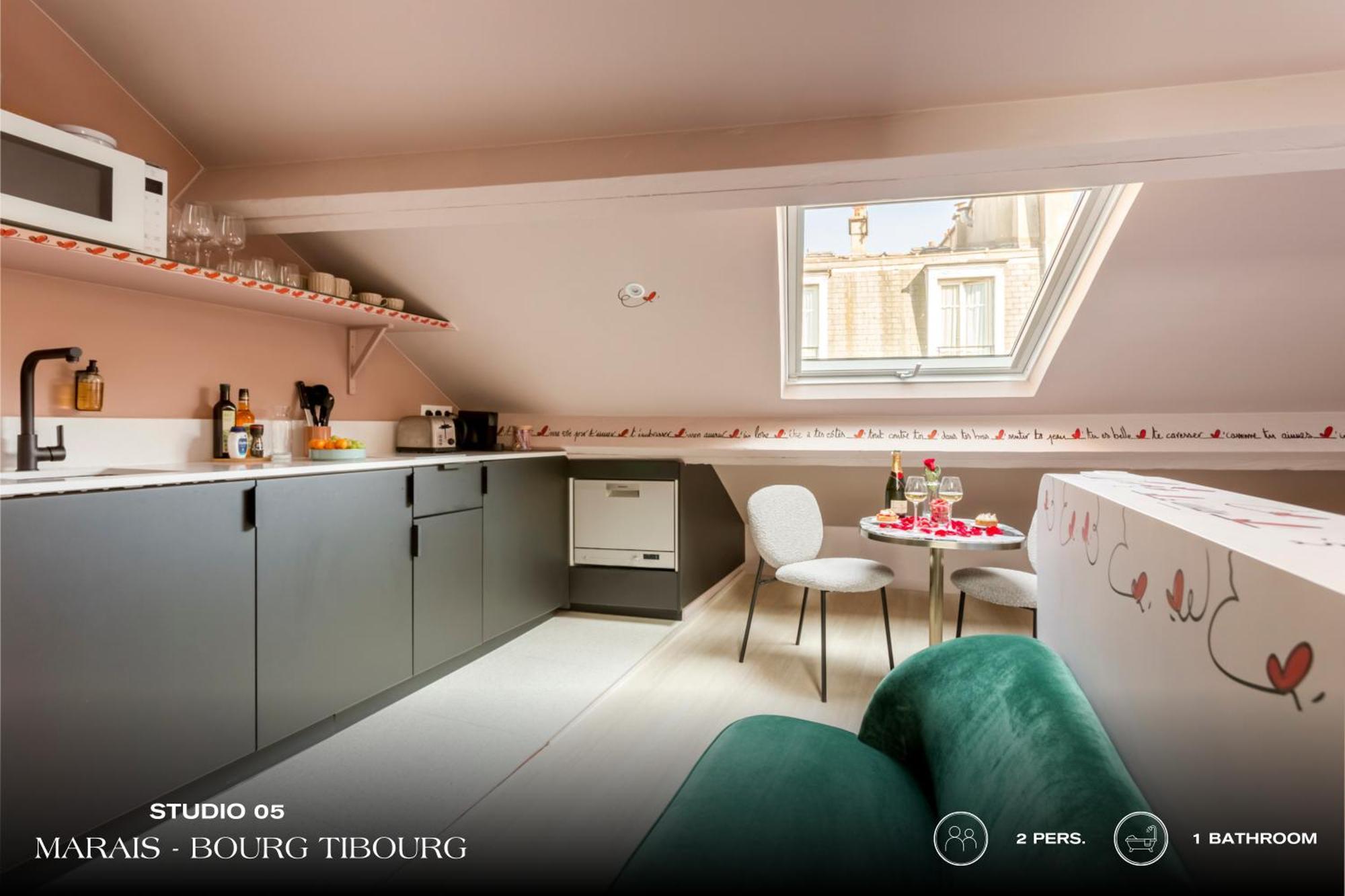 דירות פריז Beauquartier - Marais, Bourg Tibourg מראה חיצוני תמונה