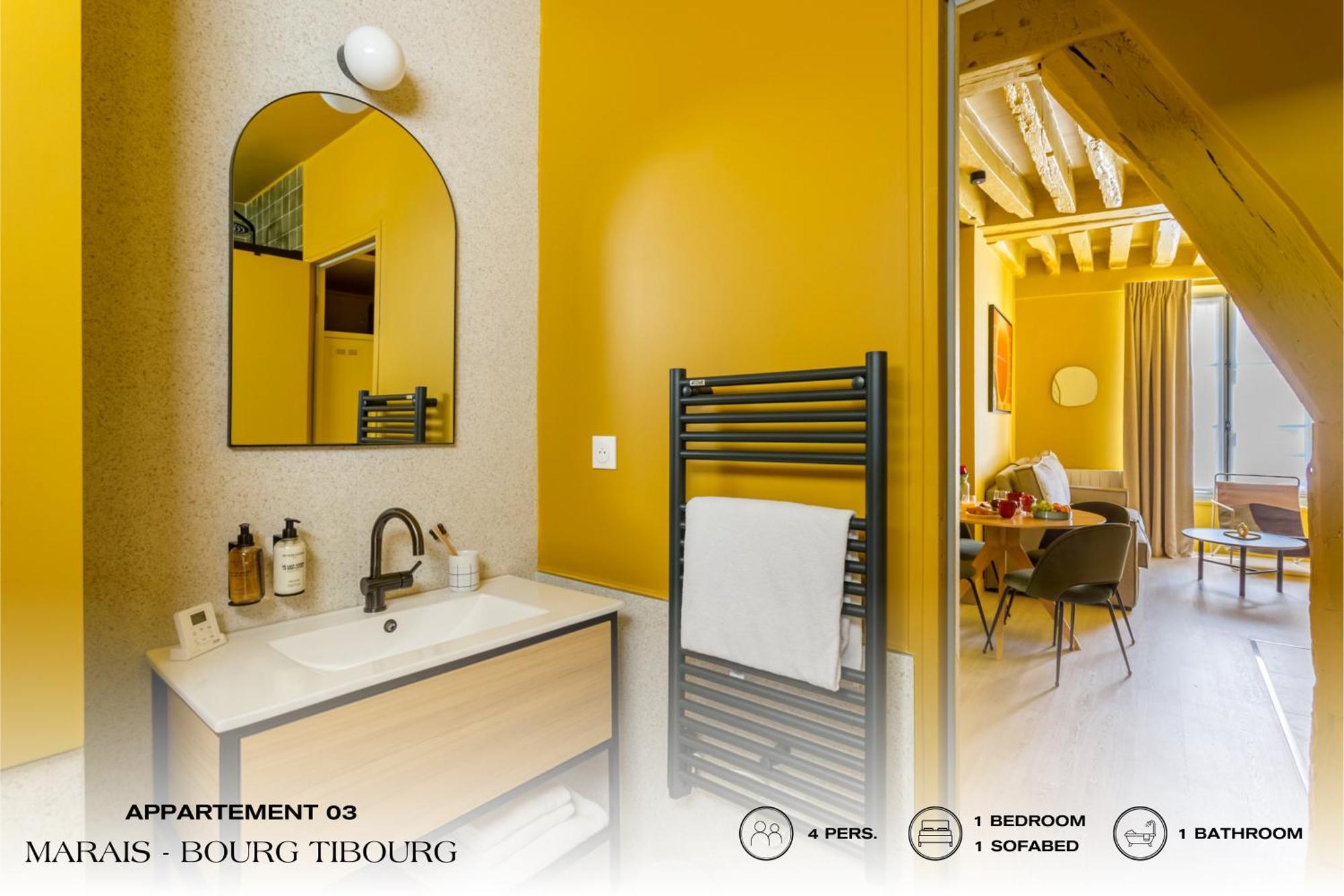 דירות פריז Beauquartier - Marais, Bourg Tibourg מראה חיצוני תמונה